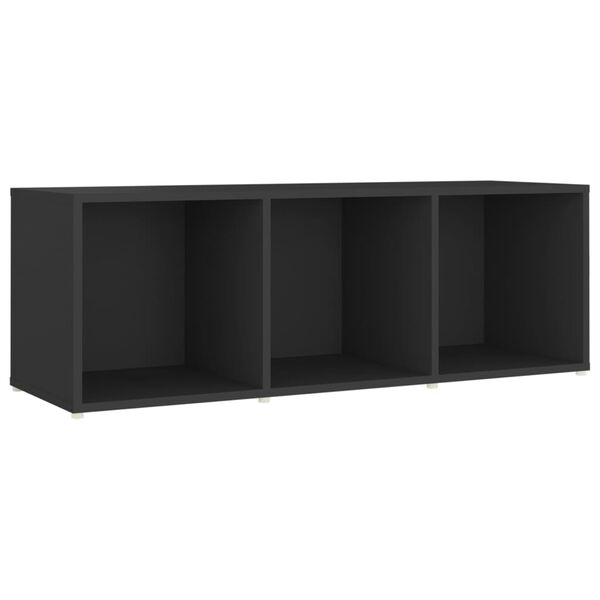 vidaXL TV Cabinets 2 pcs Grey 107x35x37 cm Engineered Wood