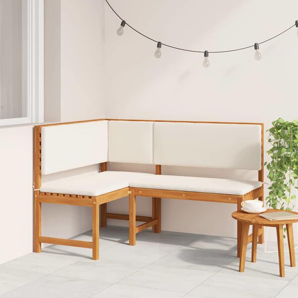 vidaXL Garden Chair Brown 140 x 100 x 91cm Solid Acacia wood