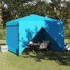 vidaXL Pop-up Canopy Tent Blue 300 x 300 cm Fabric
