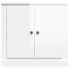 vidaXL Sideboard High Gloss White 70x35.5x67.5 cm Engineered Wood