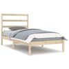 vidaXL Bed Frame without Mattress 90x200 cm Solid Wood Pine