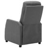 vidaXL Recliner Chair Light Grey Fabric