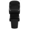 vidaXL Car Armrest Black 13x36x(30-46) cm ABS