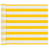 vidaXL Balcony Screen 100 x 400 cm Oxford Fabric Rectangular