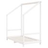 vidaXL Kids Bed Frame White 70x140 cm Solid Wood Pine