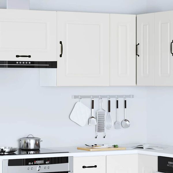 vidaXL Kitchen Wall Cabinet Kalmar White Engineered Wood