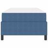 vidaXL Bed Frame with Mattress Blue 80 x 200 cm Fabric