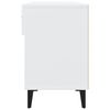vidaXL Shoe Cabinet White 102x35x55 cm Engineered Wood