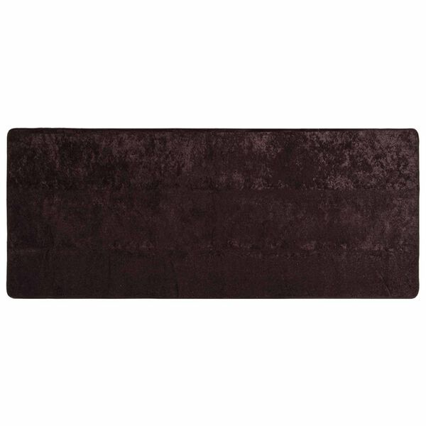 vidaXL Rug Runner MARSA Anthracite 100 x 50 cm Polyester and PVC