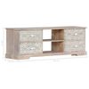 vidaXL TV Cabinet 120x30x40 cm Solid Acacia Wood