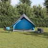 vidaXL Tents with Roof with Air Vent Blue 220 x 233 x 184 cm Polyester