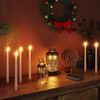 vidaXL Flameless Electric Dinner Light LED Candles 6 pcs Warm White