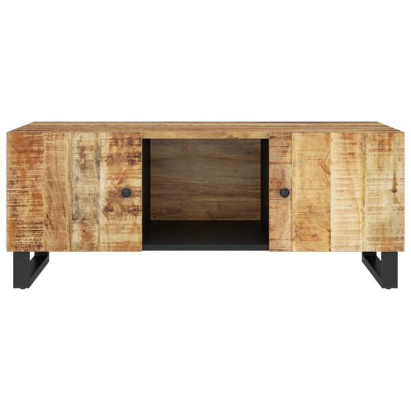 vidaXL Coffee Table 100x54x40 cm Solid Wood Mango&Engineered Wood
