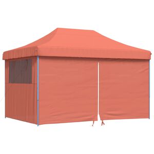 vidaXL Party Tent 292 x 440 x 315 cm Terracotta Oxford Fabric