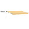 vidaXL Electric Retractable Awning Sand 4.5 x 3.5 m