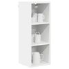 vidaXL Hanging Cabinet Riga White 30 x 29.5 x 80 cm Engineered Wood