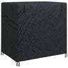 vidaXL Outdoor Swing Cover Black 175 x 125 x 180 cm 600D Oxford Fabric