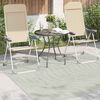 vidaXL Area Rugs Square PALMERAS Green 200 x 200 cm Polyester