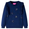 vidaXL Kids'Sweatshirt Navy 128