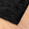vidaXL Faux Sheepskin Rug Tafalla Black 240 x 340 cm Polyester