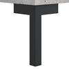 vidaXL Coffee Table Concrete Grey 50x50x40 cm Engineered Wood