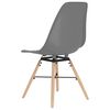 vidaXL Dining Chairs 6 pcs Grey PP