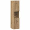 vidaXL 5 Piece Bathroom Furniture Set Artisan Oak Engineered Wood