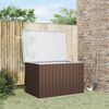 vidaXL Garden Storage Box Brown 149x99x93 cm