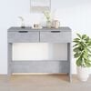 vidaXL Console Table Concrete Grey 90x36x75 cm Engineered Wood