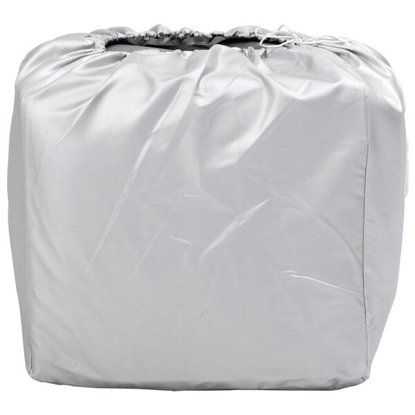 vidaXL Car Cover for SUV Hail Protection Full XL Grey and Silver