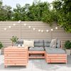 vidaXL 5 Piece Garden Sofa Set Solid Wood Douglas Fir