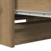 vidaXL Sideboard Artisan Oak 37.5x35x99 cm Engineered Wood