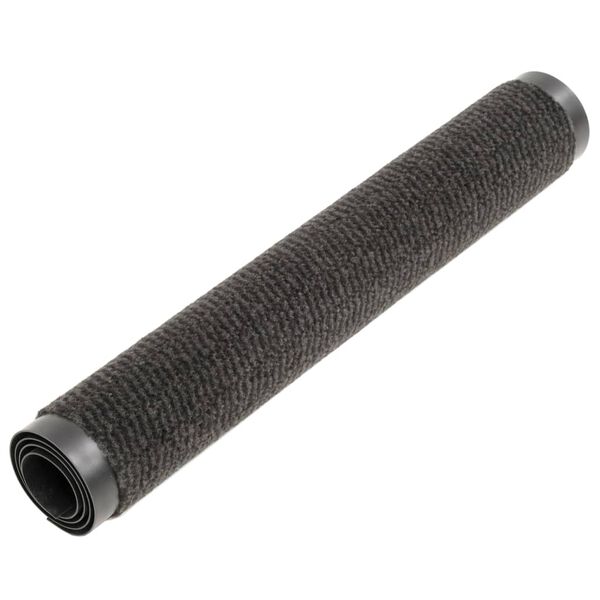 vidaXL Dust Control Mats 2 pcs Rectangular Tufted 60x90 cm Black