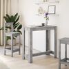 vidaXL Bar Table Concrete Grey 102x50x103.5 cm Engineered Wood
