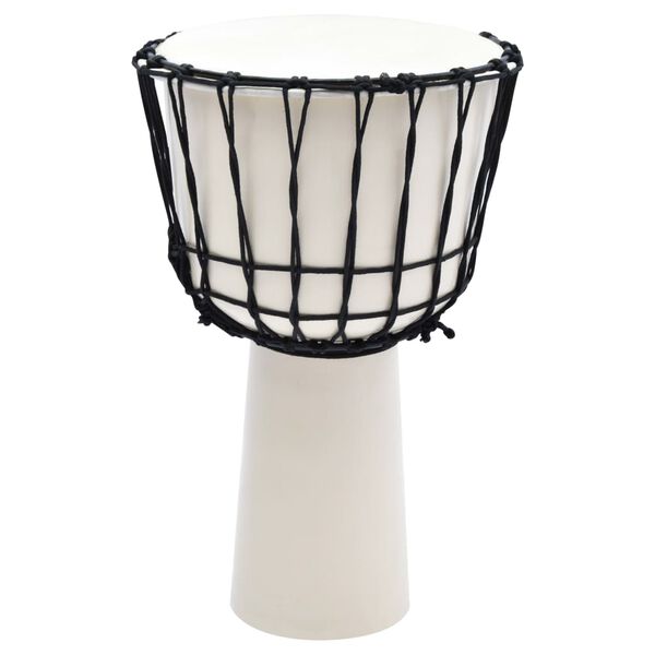 vidaXL Djembe Drum with Rope Tension 12" Goat Skin