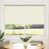 vidaXL Roller blind blackout 164.4x175 cm Fabric Width 160 cm off white