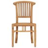 vidaXL 3 Piece Garden Dining Set Solid Teak Wood