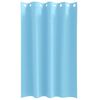 vidaXL Blackout Curtains with Rings 2 pcs Light Blue 175 x 140 cm