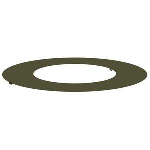 vidaXL Tree Ring Olive Green &Oslash;40/70 cm Cold-rolled Steel