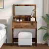 vidaXL Bedroom Dressing Tables with Drawer Old Wood 80 x 39.6 x 135 cm
