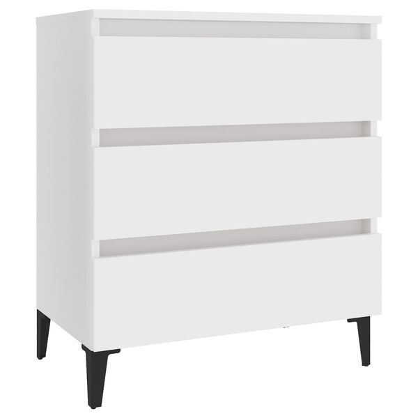 vidaXL Sideboard White 60x35x69 cm Engineered Wood