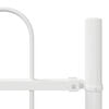 vidaXL Garden Fence White 1.7 x 1.2 m Powder-coated steel