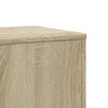 vidaXL Plant Stand Sonoma Oak 33x33x100 cm Engineered Wood