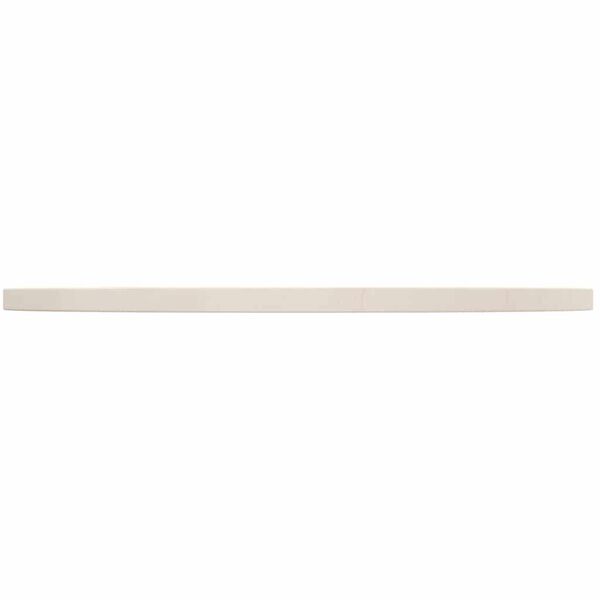 vidaXL Table Top White Ø70x2.5 cm Solid Wood Pine