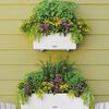 LECHUZA Planter BALCONERA Cottage 80 ALL-IN-ONE White
