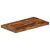 vidaXL Table Top 50x40x2.5 cm Rectangular Solid Wood Reclaimed