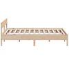 vidaXL Bed Frame without Mattress 200x200 cm Solid Wood Pine