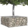 vidaXL Gabion Raised Bed Silver 100 x 100 x 40 cm Galvanised Steel