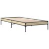 vidaXL Bed Frame without Mattress Sonoma Oak 90x200 cm