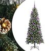 vidaXL Artificial Christmas Tree with 150 LEDs with Stand Green 150 cm
